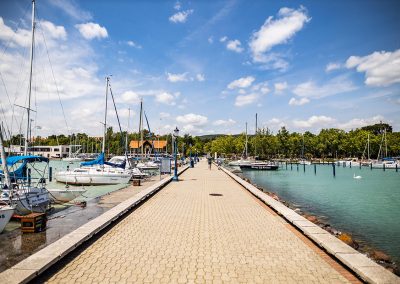 Balatonfüred Tagore sétány